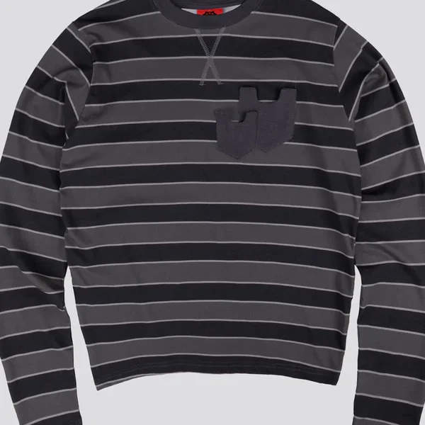 T shirt à manches longues Davrilsupply Black Prisoner