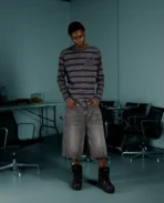 T shirt à manches longues Davrilsupply Black Prisoner (7)