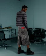 T shirt à manches longues Davrilsupply Black Prisoner (8)