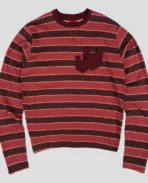 T shirt à manches longues Davrilsupply Red Prisoner