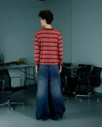 T shirt à manches longues Davrilsupply Red Prisoner (3)