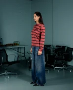 T shirt à manches longues Davrilsupply Red Prisoner (4)