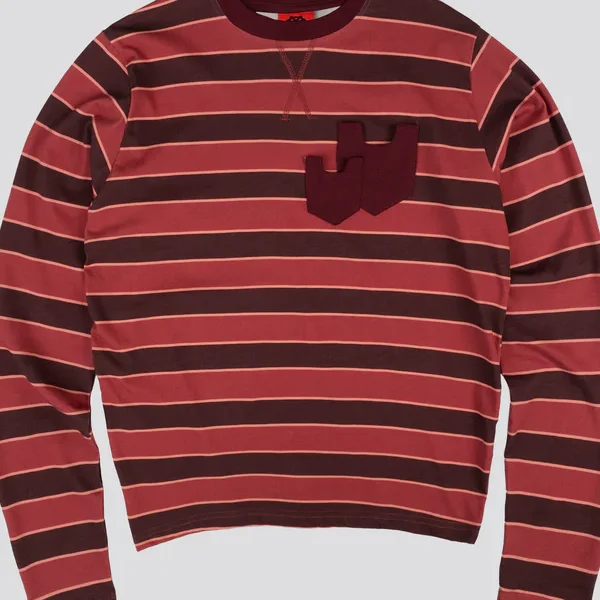 T shirt à manches longues Davrilsupply Red Prisoner