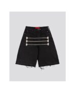 Shorts en jean noirs « Napoleon »